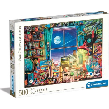 Clementoni High Quality Collection Puzzle On The Moon 500 Pcs 1220-35148 8005125351480