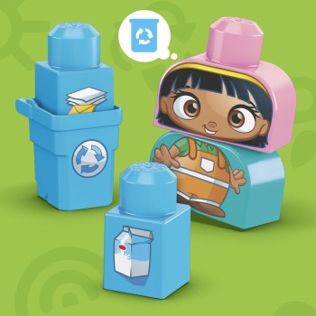 MEGA Green Town - Recycling Vehicle HDL06 194735025909