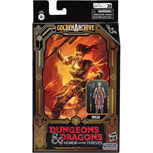 Hasbro Dungeons And Dragons Honor Among Thieves Golden Archive Holga Φιγούρα Δράσης ύψους 15εκ. F4855 / F4866 5010994192563