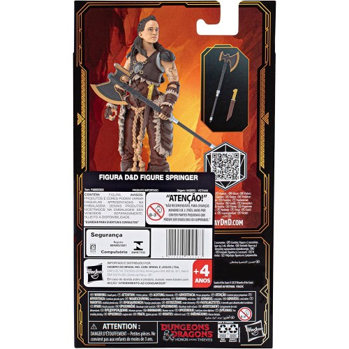 Hasbro Dungeons And Dragons Honor Among Thieves Golden Archive Holga Collectible Figure 6-Inch Scale Dandd Action Figures F4855 