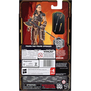 Hasbro Dungeons And Dragons Honor Among Thieves Golden Archive Holga Collectible Figure 6-Inch Scale Dandd Action Figures F4855 
