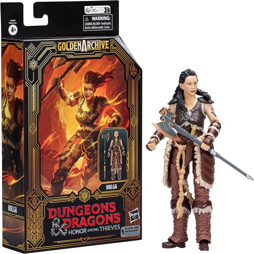 Hasbro Dungeons And Dragons Honor Among Thieves Golden Archive Holga Φιγούρα Δράσης ύψους 15εκ. F4855 / F4866 5010994192563