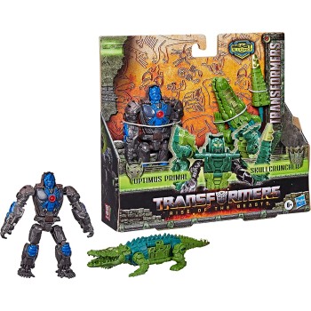 Hasbro Transformers Rise Of The Beasts Movie, Beast Alliance, Combiners 2-Pack Optimus Primal And Skullcruncher F3898 / F4619 50
