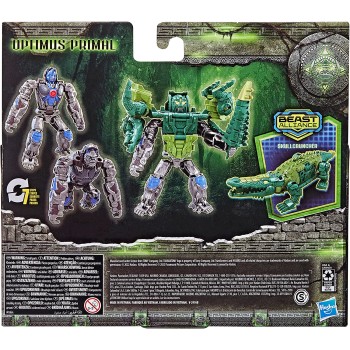 Hasbro Transformers Rise Of The Beasts Movie, Beast Alliance, Combiners 2-Pack Optimus Primal And Skullcruncher F3898 / F4619 50