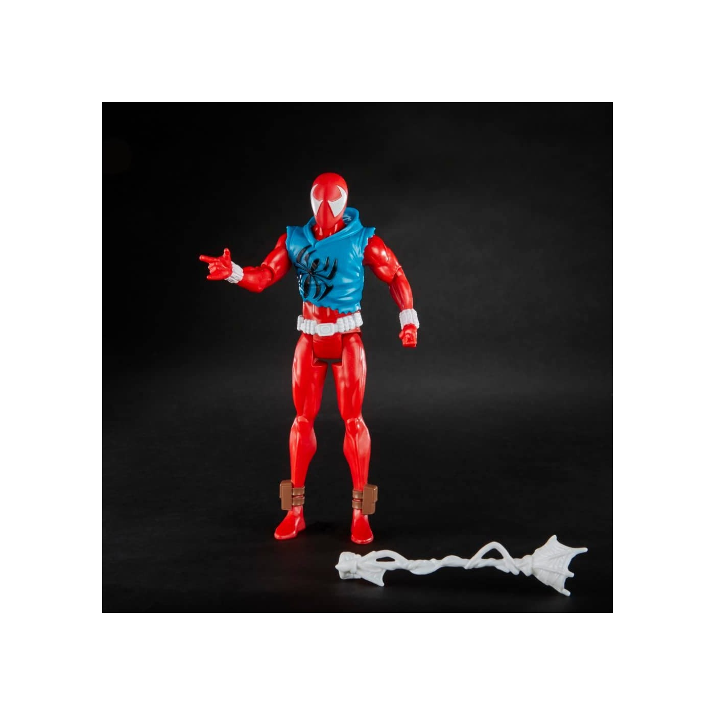 Web Accessory Hasbro Spider-Man Marvel Across The Spider-Verse Scarlet Spider Toy, 6 ...