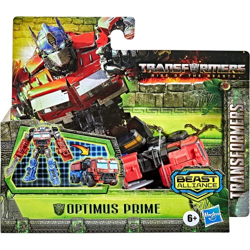 Hasbro Transformers Toys Rise Of The Beasts Movie Beast Alliance Battle Changers Optimus Prime 4.5 Inch F3896 / F4605 5010993958
