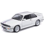 Bburago BMW M3 (E30) 1988 White 18/21100 WHITE 4893993014309
