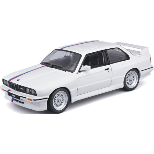 Bburago BMW M3 (E30) 1988 Λευκό 18/21100 WHITE 4893993014309
