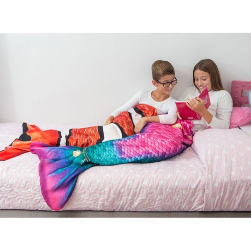 kuaki mermaids Mermaid Blanket Rainbow Uni Κουβέρτα  8435554490410