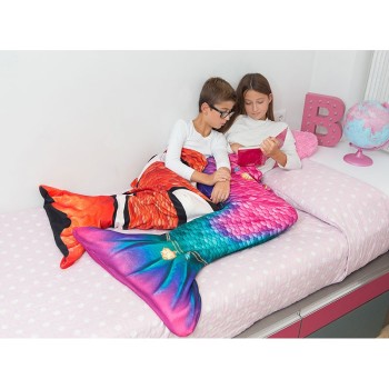 kuaki mermaids Mermaid Blanket Rainbow Uni Κουβέρτα  8435554490410