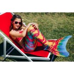 kuaki mermaids 3 Pcs Mermaid Tail Set Coral S Μαγιό Ουρά Γοργόνας CJ3CO-S 8435554406459