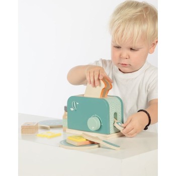 Label Label Wooden Toaster Green 09-9301001-01 5420067924579