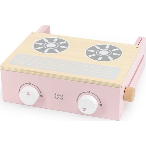 Label Label Wooden Portable Kitchen Pink 09-9301003-02 5420067924784
