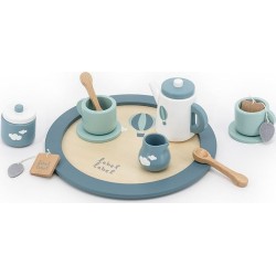 Label Label Wooden Tea Set Green 09-9301004-01 5420067924814