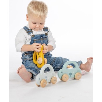 Label Label Wooden Car Yellow 09-9301007-04 5420067925026