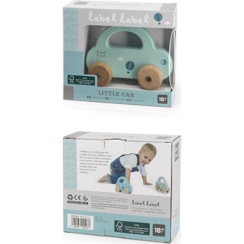 Label Label Wooden Car Green 09-9301007-05 5420067925033