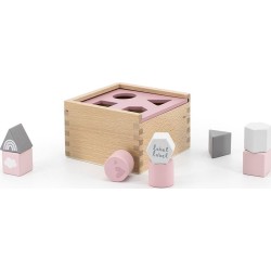 Label Label Wooden Pink Sorting Box 09-9301008-01 5420067925040