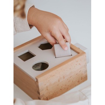 Label Label Wooden Beige Sort Box 09-9301008-03 8720663934369