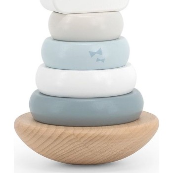 Label Label Wooden Pyramid Balance Blue 09-9301012-02 5420067925231