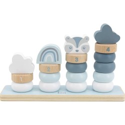 Label Label Wooden Stacking Towers 09-9301013-02 5420067925279