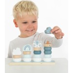 Label Label Wooden Stacking Towers 09-9301013-02 5420067925279