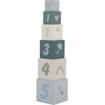 Label Label Ξύλινοι Κύβοι Stacking Blocks Numbers Μπλε 09-9301015-02 5420067925316
