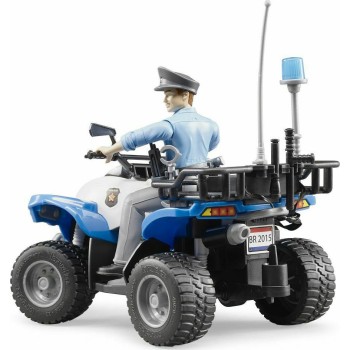 bruder Police Quad with Police Figure and Accessories  63010 4001702630102