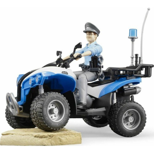 bruder Police Quad with Police Figure and Accessories  63010 4001702630102