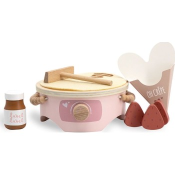 Label Label Wooden Pink Crepe 09-9301022-01 8720663934710