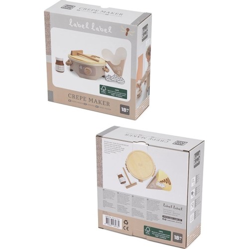 Label Label Wooden Beige 09-9301022-03 8720663934734