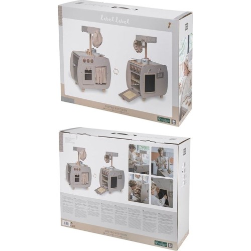 Label Label Wooden Kitchen-Bistro Beige 09-9301023-03 8720663934765
