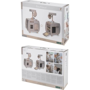 Label Label Wooden Kitchen-Bistro Beige 09-9301023-03 8720663934765