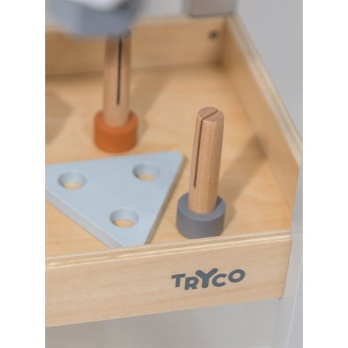 tryco Ξύλινος Πάγκος Εργασίας Wooden Workbench 09-9202009-01 8720289390495