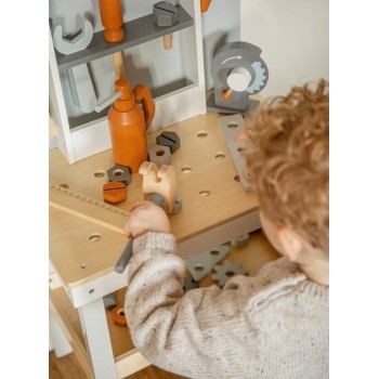 tryco Ξύλινος Πάγκος Εργασίας Wooden Workbench 09-9202009-01 8720289390495