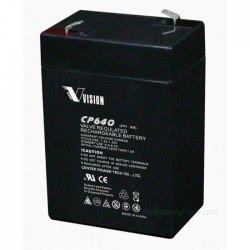OEM Μπαταρία Μολύβδου 6V 4Ah Vision CP640E VSP4-6 8887860000416