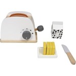 tryco Wooden Toaster With Accessories 09-9202002-01 8720289390433