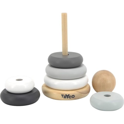 tryco Wooden Ring Pyramid 09-9202007-01 8720289390471