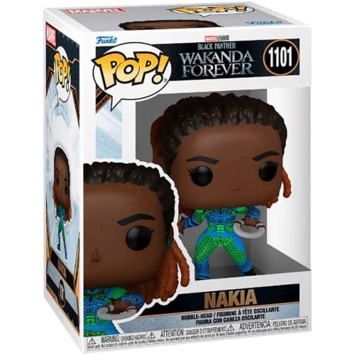 Funko Pop! Marvel: Black Panther Wakanda Forever - Nakia 1101 Bobble-Head Φιγούρα Από Βινύλιο 66716 889698667166
