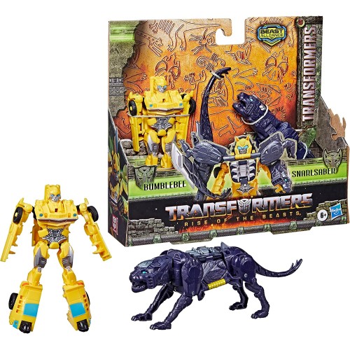 Hasbro Transformers Movie 7 Rise of the Beasts Alliance Beast Combiner 2-Pack Bumblebee Snarlsaber F3898 / F4617 5010993958436