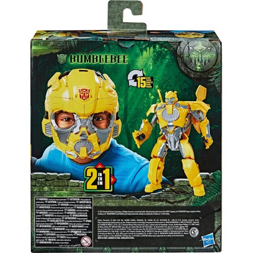 Hasbro Transformers Movie 7 Rise of the Beasts 2-in-1 Converting Mask Bumblebee F4121 / F4649 5010993941094