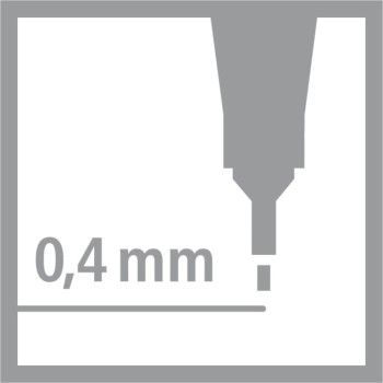 STABILO Point 88 Fineliner, Rust Red 88/47 4006381574723