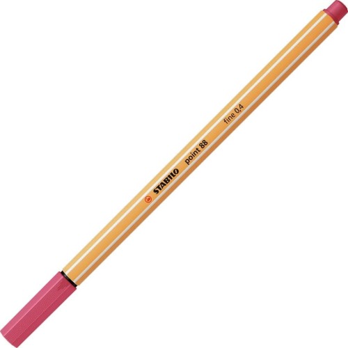 STABILO Μαρκαδόρος Point 88 Fineliner, Strawberry Red 88/49 4006381574754