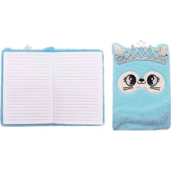 Gama Brands Diary Cuties Cat Blue A5 14831351 4033866313515