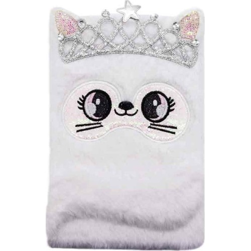 Gama Brands Diary Cuties Cat White Α5 14831350 4033866313508