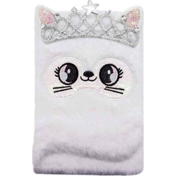 Gama Brands Diary Cuties Cat White Α5 14831350 4033866313508