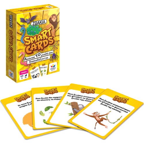 Desyllas Games Smart Cards - Animals 100843 | Toys-shop.gr