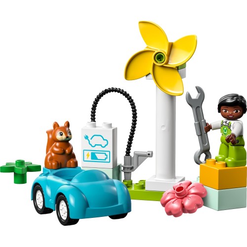 LEGO Duplo Wind Turbine And Electric Car 10985 5702017416991