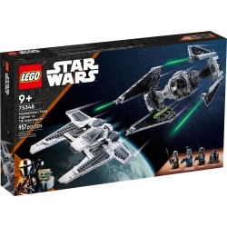 LEGO Star Wars Mandalorian Fang Fighter Vs. Tie Interceptor 75348 5702017421339