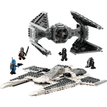 LEGO Star Wars Mandalorian Fang Fighter Vs. Tie Interceptor 75348 5702017421339