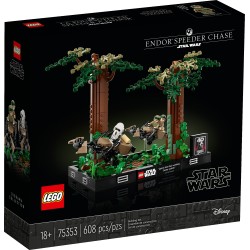 LEGO Star Wars Endor Speeder Chase Diorama 75353 5702017421377